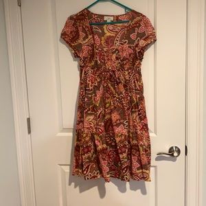 Floral A-line Dress